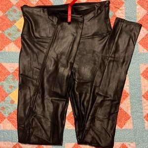 Spanx Leather leggings